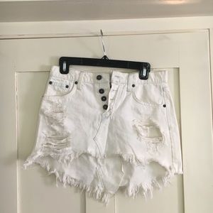Carmar denim mini skirt 25